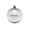 Silver Shatter Proof Ornament